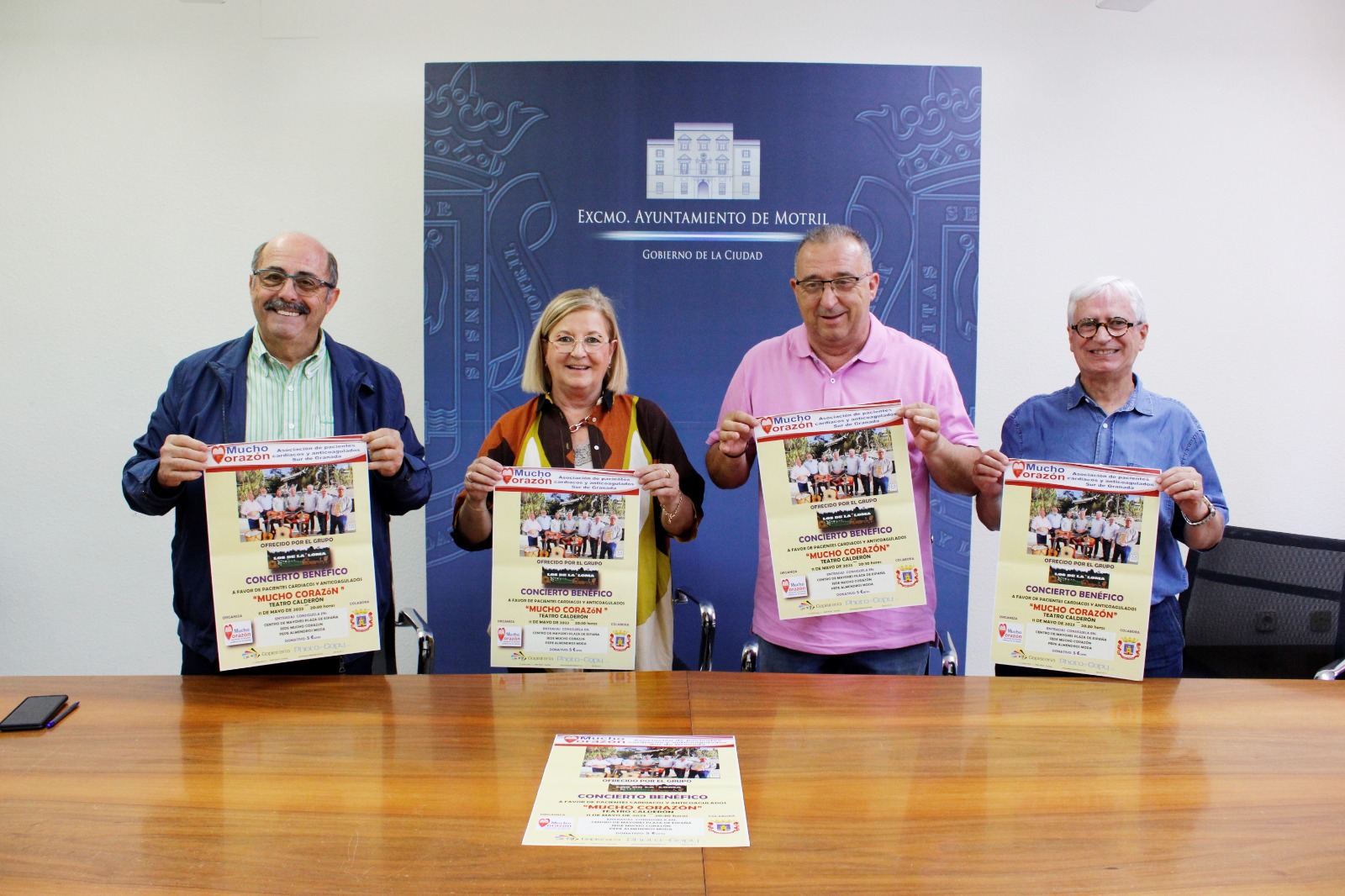 La solidaridad vuelve a Motril con el concierto solidario de Los de la Loma el prximo da 11 de mayo